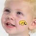 Iowa Hawkeyes 4-Pack Temporary Mascot Tatoos