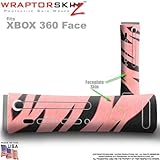 Zebra Stripes Pink Skin by WraptorSkinz TM fits Original XBOX 360 Factory Faceplates