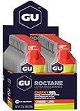 GU Roctane Ultra Endurance Energy Gel, Cherry Lime, 24-Count