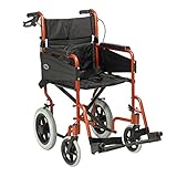 Patterson Medical Escape Light Wheel Chair Seat 46 cm - Russet Orange