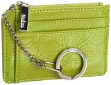 51VhptiH3fL. SL160  HOBO INTERNATIONAL Kai Patent Leather Key Case,Lime,one size
