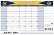 Turner CLC California Bears 2010 Academic Desk Calender, 11 x 17 Inches (8230333)