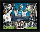 Carling Cup 2008 Winners Official Framed 16x12 Montage Print, Tottenham Hotspur Football Club