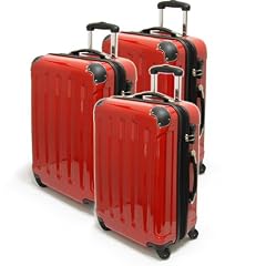@ Kofferset 3tlg. aus Polycarbonat in 3 Farben Neu Trolley Koffer @