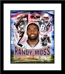 Randy Moss New England Patriots NFL Framed 8x10 Photograph Collage