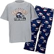 Denver Broncos NFL Youth Short SS Tee & Printed Pant Combo Pack
