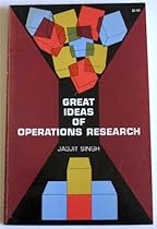 Great Ideas of Operations Research Great Ideas of Operations Research