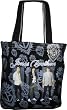 Jonas Brothers Black and Silver Tote Bag Purse