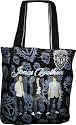 Jonas Brothers Black and Silver Tote Bag Purse