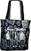 Jonas Brothers Black and Silver Tote Bag Purse