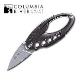 Columbia River Charcoal Lumabiner Folding Knife
