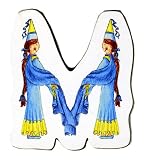 Princess Wooden Letter - M