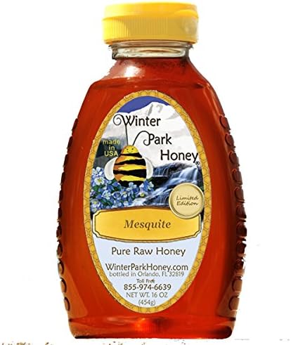 Winter Park Honey100% Pure Raw Unfiltered Mesquite Honey (16oz)