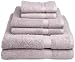 Pike Street 100% Egyptian Cotton 725-Gram 6-Piece Towel Set, Heather