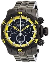 Big Sale Invicta 1602 Reserve Men's Venom Stealth Swiss Chronograph Watch