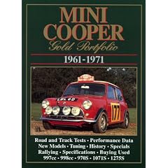 Mini Cooper Gold Portfolio 1961-1971 (Brooklands Books Road Test Books)