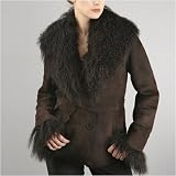 BGSD Women's Mongolian Shearling Jacket