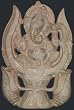 Mangal Murti Lord Ganesha Hindu God Stone Sculpture From India 12"