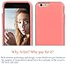 iPhone 6S Case,iPhone 6 Case,by Ailun[Vigorous Series] Protective Soft-Inner Anti-Scratch Aesthetical Finished Base with Vibrant Trendy Color Slider Style Hard Case-Siania Retail Package[Rose]