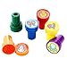 LUCKYBIRD Stamps for Kids, S0315 Best Sell Self Inking Plastic Insect Theme Fun Stamps Set, 6 Count