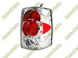 1993 - 1998 ( 1994 1995 1996 1997 ) / 93-98 ( 94 95 96 97 ) JEEP GRAND CHEROKEE EURO ALTEZZA TAIL LIGHTS - CHROME - YD