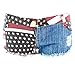 Fashion Story Hot Pants Mini Jeans Shorts Women American US Flag Denim