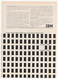 1961 IBM Random Access Doc Storage Retrieval System Print Ad