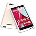 BLU Life One Amorflex Case - White/Gold