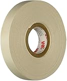 3M Glass Cloth Electrical Tape 27, White, Rubber Thermosetting Adhesive, .50-Inch by 66-Foot