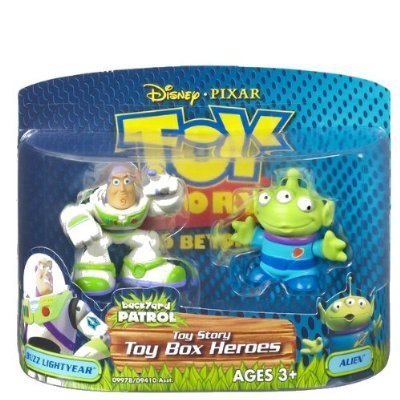 Toy Story Buzz Lightyear and Alien Box Heroes Figures
