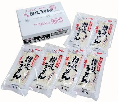 石丸製麺 半生讃岐うどん包丁きり 3人前(300g)×6袋入り