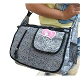 【Hello Kitty】ハローキティ　軽いマザーズバッグ　グレイ gray