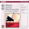 Mozart: The Great Piano Concertos Vol. 1