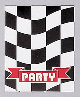Checkered Flag Party Invitations