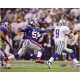 Antonio Pierce Autographed Chasing Down Romo During Divisional Round 16x20 Photograph