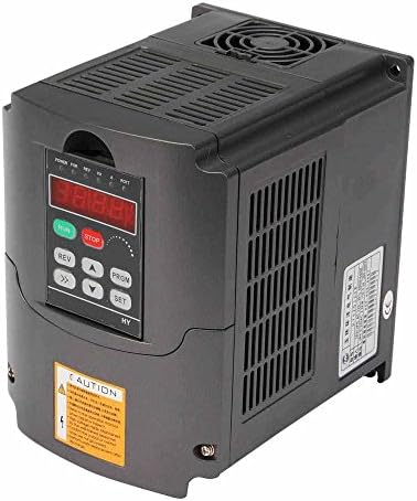 FairlyTrade 1.5KW VFD Variable Frequency Drive Inverter Avr Technique Perfect Motor Load Capabiliity Calculous Pid 10A 3 Phases HY Inverters