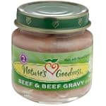 Natures Goodness Baby Food, Beef & Beef Gravy, 2.5-Ounce Jars (Pack of 24)