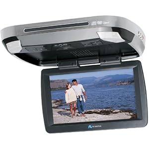 Audiovox Car VOD850 8.5-Inch Overhead LCD Monitor with DVD Player (Titanium) by Audiovox