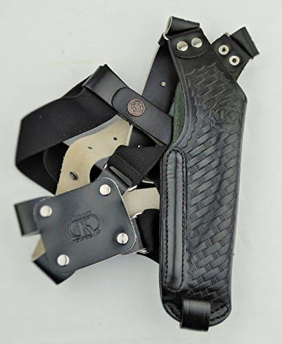 Kings Shoulder Leather Holsters Series (Black, 400 Vertical (fits Colt 1911))