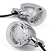 2x Chrome 20 Amber LED Turn Signal Blinker Light Lighting For Motorcycle Cruiser Chopper Honda Shadow Yamaha V Star