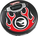Emerson Radio Hot Wheels HW100 Personal CD Player (Red/Black)