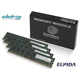 SanMax デスクトップ用メモリ ELPIDA DRAM搭載 DDR3-1333 (PC3-10600) CL9 16GB(4GB x 4枚)セット 1.5volt JEDEC準拠 SMD-16G68NP-13H-Q