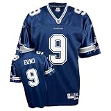 Tony Romo #9 Dallas Cowboys YOUTH Premier EQT Replithentic Jersey by Reebok (Navy-White)(Size=X-LARGE)