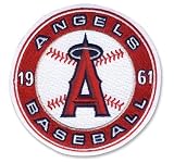 2 Patch Pack - Los Angeles Angels MLB Baseball Home Jersey Sleeve Patches Commemorating the 1961 Inc
