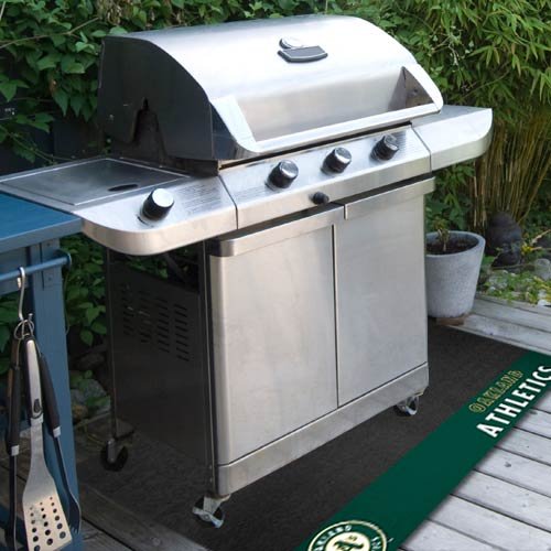 Oakland Athletics Grill Mat