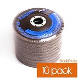 Buy 10pk Flap Discs 4.5 x 7 8 -60 Grit (Zirc-Type27) Use: Iron, Non-Ferrous Metals,... by Heleta-Flap Discs&node=228013
