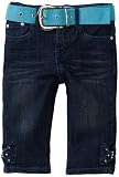 Pink Angel Girls 2-6X Denim Bow Skimmer Pant