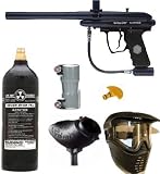 Blue Spyder VICTOR Paintball Gun Marker Package