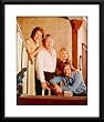 All In The Family Framed And Matted 8x10 Color Photo (Carroll O'Connor Sally Struthers)
