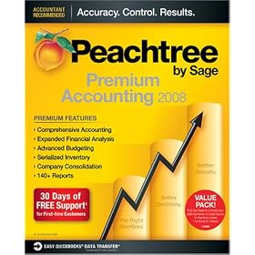 Peachtree Premium Accounting 2008 Multi-User Value Pack by Peachtree Software